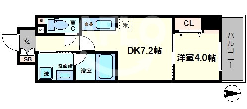 レオンコンフォート本町東Ⅱの間取り|レオンコンフォート本町東II　間取り