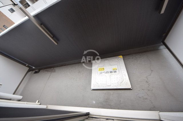 フクダ不動産上本町マンション　真田山小学校区のバルコニー|プランドール上本町　バルコニー