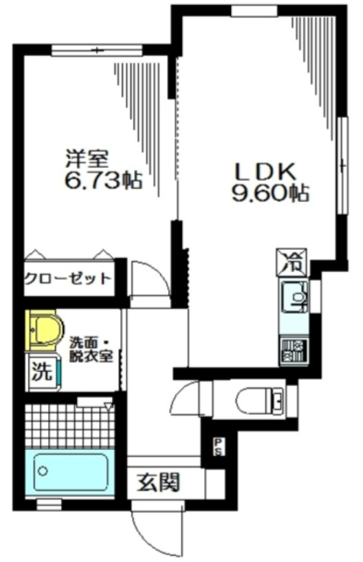 Bキャッスル東大宮の間取り