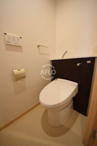 フクダ不動産上本町マンション　真田山小学校区のトイレ|プランドール上本町　トイレ