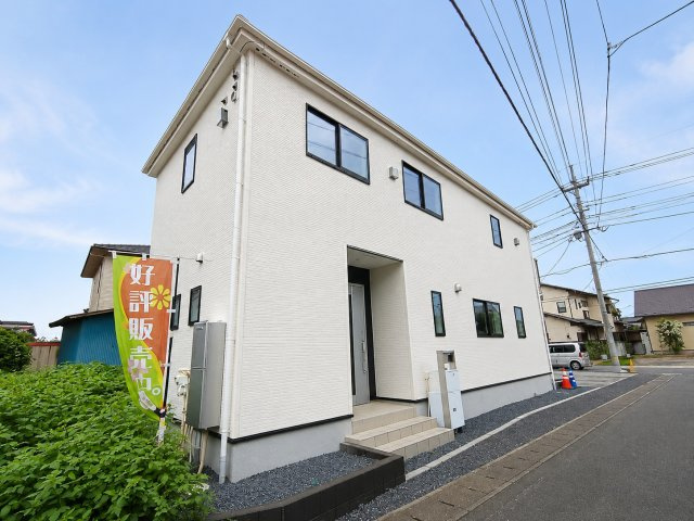リナージュ高崎上並榎町1期新築の外観|現地撮影