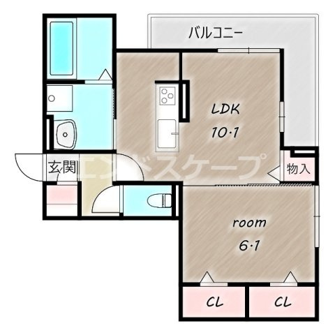 ラクーアの間取り|高崎、前橋のお部屋探しはエンドスケープまで！お客様の理想お聞かせ下さい♪