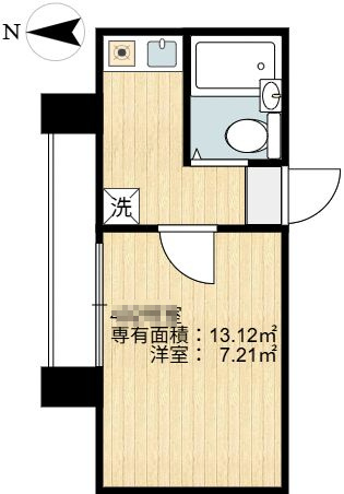 シャンテ両国Ⅱの間取り