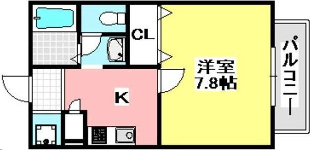 ネオメゾン小山A棟の間取り