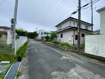 【前面道路含む現地写真】 | 北茨城市中郷町粟野　リビング吹き抜け　3LDK　