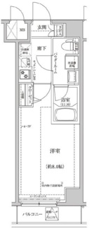 【間取り】 | パティーナ住吉Ｄｕｏ | 間取りです。