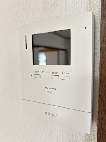 常陸太田市松栄町　中古戸建のその他|インターホンはパナソニック製の新品に交換します。カラーモニター付きで玄関にいらしたお客様を確認してから応対できます。