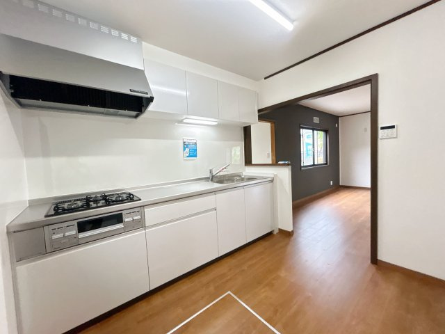 常陸太田市松栄町　中古戸建のキッチン|【リフォーム完了〔キッチン〕】