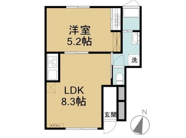 アルマコート志木の間取り