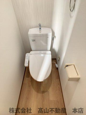 宗像市名残のアパートのトイレ