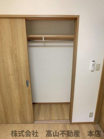 宗像市名残のアパートの収納