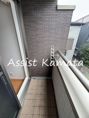 ベルジュ田園調布　Ｄ棟のバルコニー