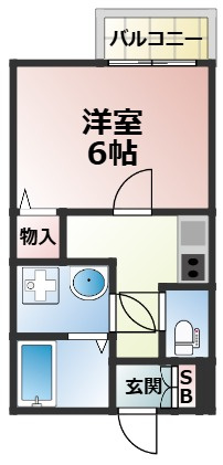 リビエールハナテンの間取り