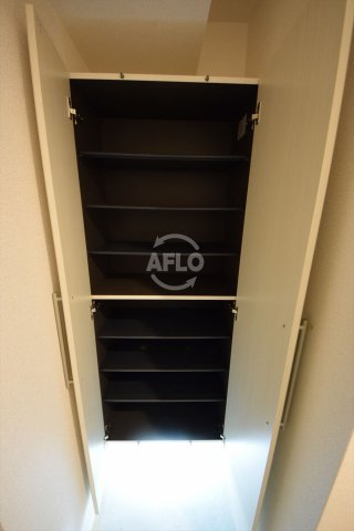 フクダ不動産上本町マンション　真田山小学校区の収納|プランドール上本町　シューズボックス