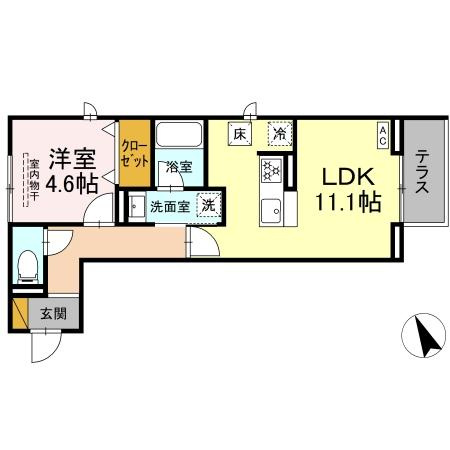 ハスクバーナ江戸川台の間取り