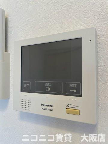 池田市空港１丁目のアパートのセキュリティ