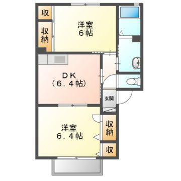 シャーメゾン中仙道の間取り