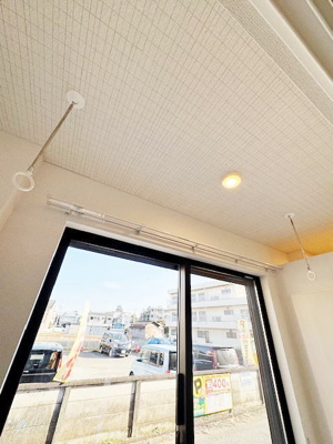 【設備】 | ヒルズ山王林 | 雨の日や花粉の季節に便利なほすすくれ０ん８