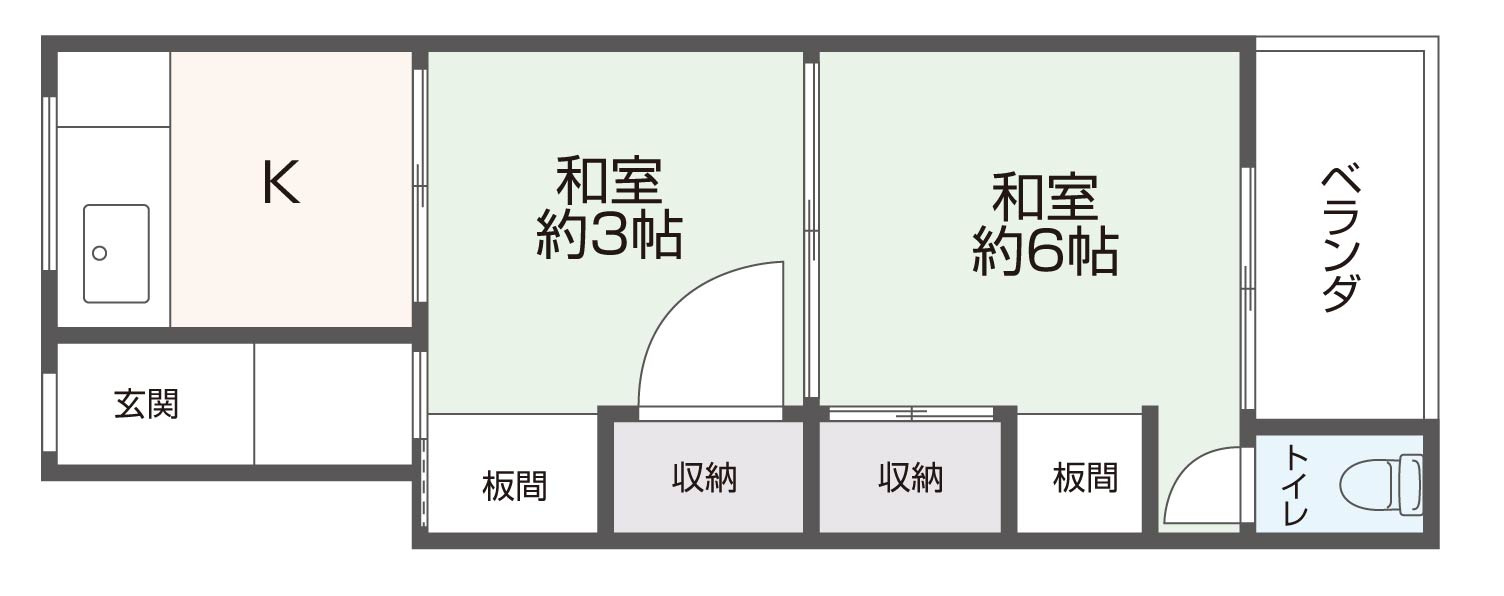 菱屋西１丁目２２借家