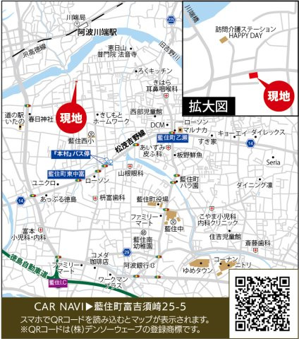リナージュ藍住町富吉　01期の地図