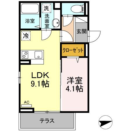【間取り】 | ラ・パーチェ