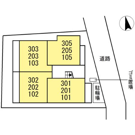 【区画図】 | ラ・パーチェ