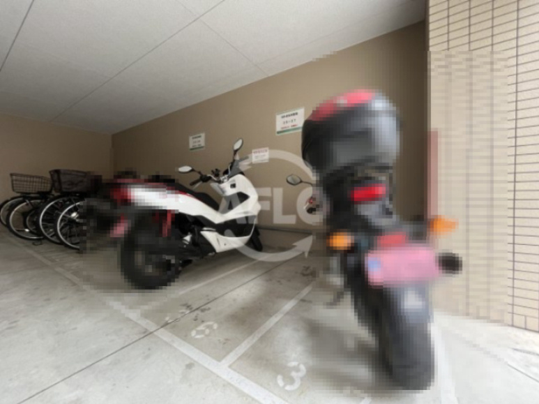 メゾントーワのその他共用部分|メゾントーワ　バイク置き場