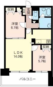 イリップス船堀の間取り
