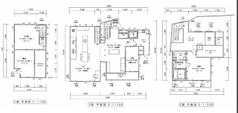 神戸市垂水区塩屋町2丁目戸建の間取り