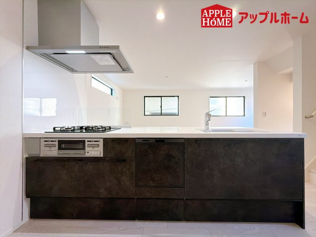さいたま市中央区下落合201の玄関|ガラススリットの入った玄関ドアは室内に光を届けてくれる大事な存在です。