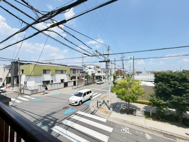 福島借家の展望