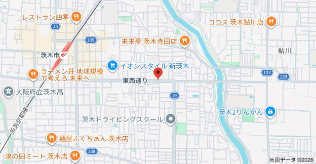 福島借家の地図