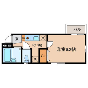 【間取り】 | グランシャレー島根Ⅲ | 間取りです。