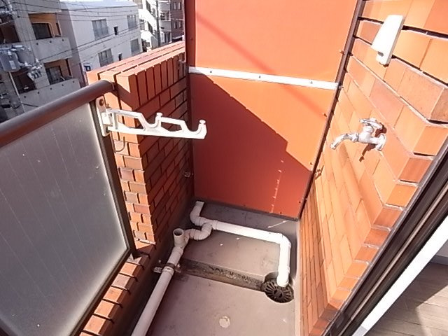 サンシャイン住吉のバルコニー
