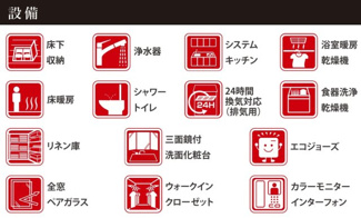 【構造・工法・仕様】 | 【仲介手数料無料！！】八王子市北野台2丁目　新築戸建て（全1棟）1号棟　5699万円