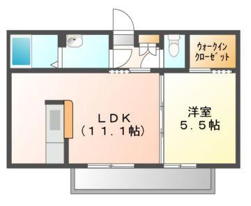 プリマベーラ原尾島の間取り