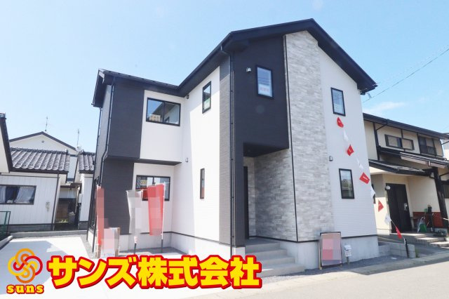 郡山市鳴神２丁目　　　  １号棟　　　大成小学校、郡山第１中学区　の外観|北東側から見た外観♪