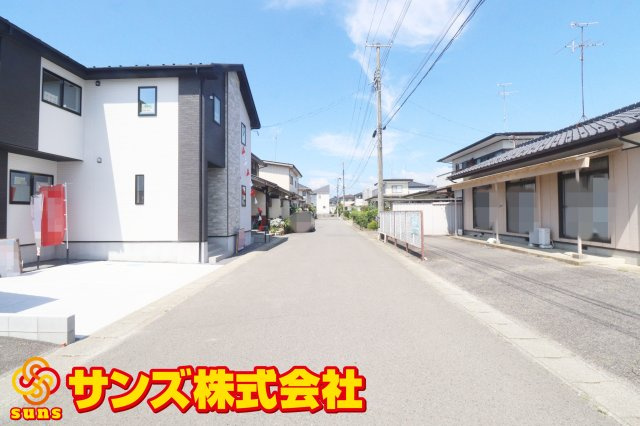郡山市鳴神２丁目　　　  １号棟　　　大成小学校、郡山第１中学区　の外観|北側前面道路