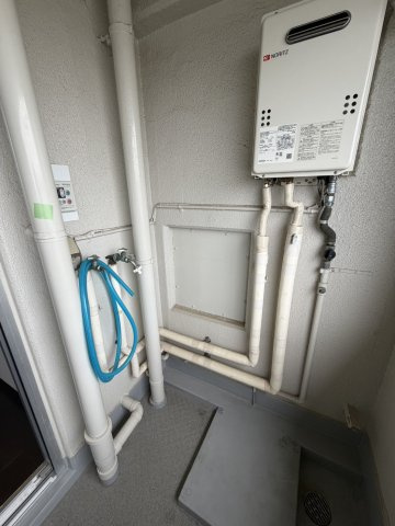 住吉台住宅のバルコニー