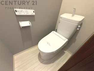 温水洗浄便座付トイレは温水洗浄機能により、暖かい水でおしりを洗浄することができ、冷たい水を使う従来の便座に比べ、温水洗浄機能で暖かいトイレを提供し、快適な使用を可能にします。