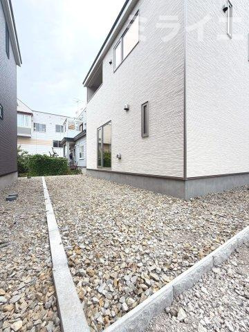 【新築戸建】札幌市東区北51条東2丁目2棟の庭