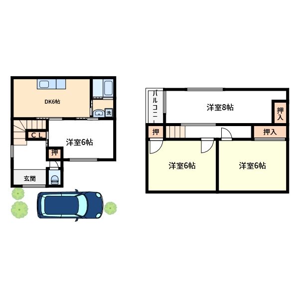 大蓮北4丁目戸建