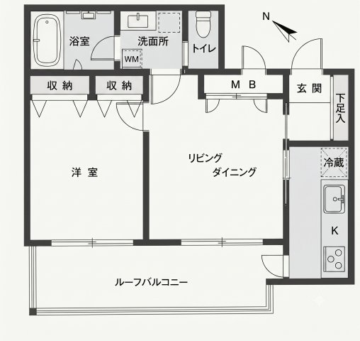 【間取り】 | ラミアール赤坂