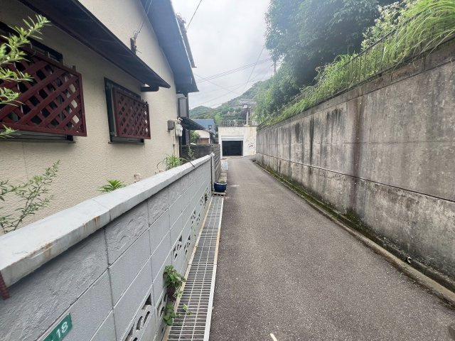 北九州市門司区　奥田４丁目の前面道路含む現地写真|前面道路含む現地写真です