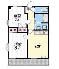 ＥＣＲＵ　Ⅰの間取り|間取りです。