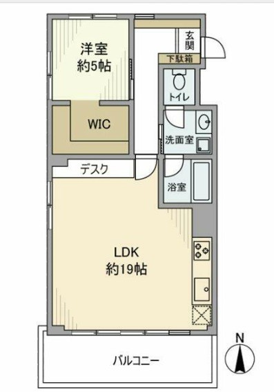 学芸大スカイスクレーパーの間取り