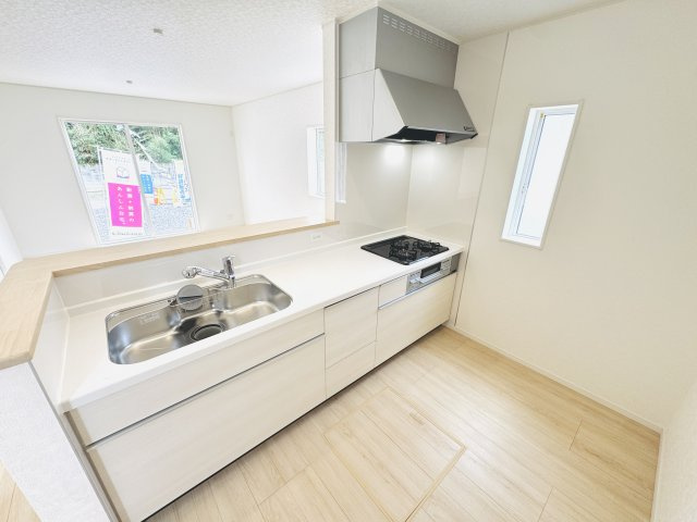 Cradle Garden伊勢崎市田部井町第9　新築住宅 3号棟のキッチン