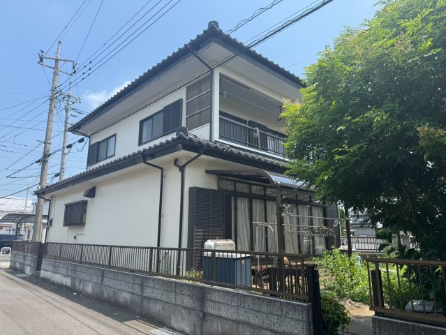 結城市大字結城の周辺|ゆとりのある前面道路です。