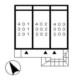 ファインクレスト戸越の区画図