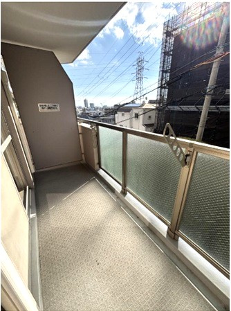 シーアイマンション夙川広田のバルコニー